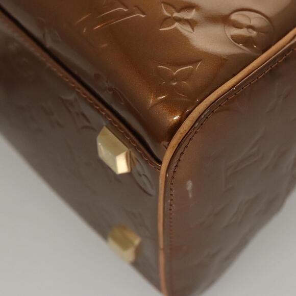 LOUIS VUITTON Monogram Vernis Tompkins Square Bag Bronze M91103 - Picture 14 of 16